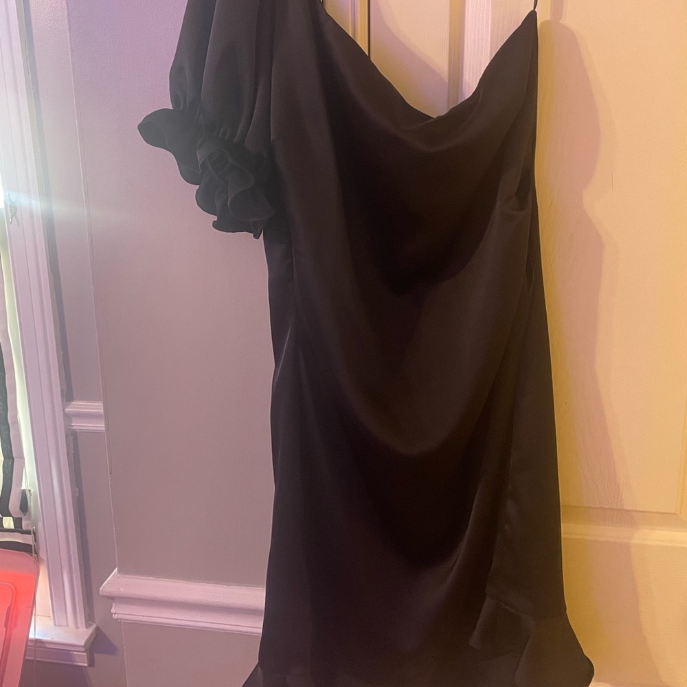 velvet black dress from dillards